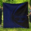 Marquesas Islands Flag Polynesian Premium Quilt  Circle Style  04 J2  Quilt